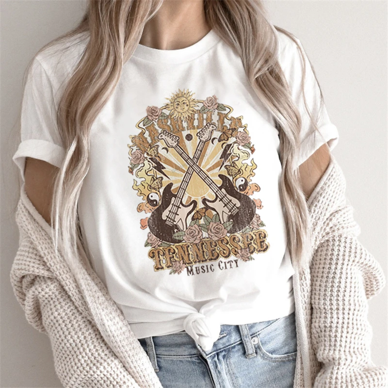 Женская футболка с коротким рукавом, Свободная Повседневная белая футболка с принтом черепа и надписи, с круглым вырезом, в стиле Харадзюку, подарок на Рождество Женская футболка с коротким рукавом, Свободная Повседневная белая футболка с принтом черепа и надписи, с круглым вырезом, в стиле Харадзюку, подарок на Рождество