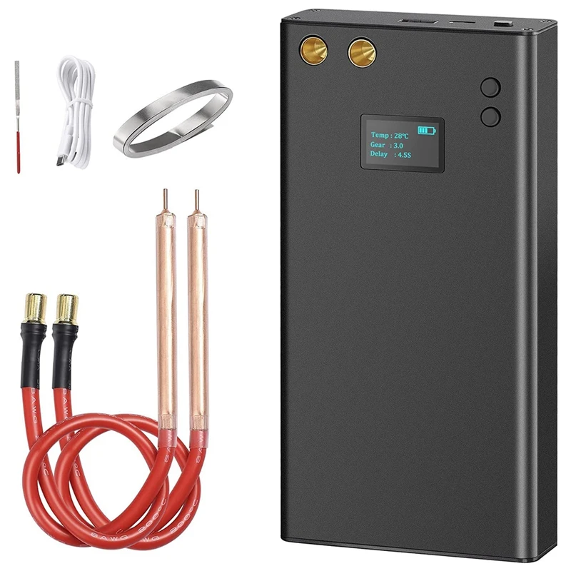 

Upgraded Mini Spot Welder With LCD Screen,70 Gear Adjustable Portable DIY Spot Welder,Nickel Plate, 18650 Battery