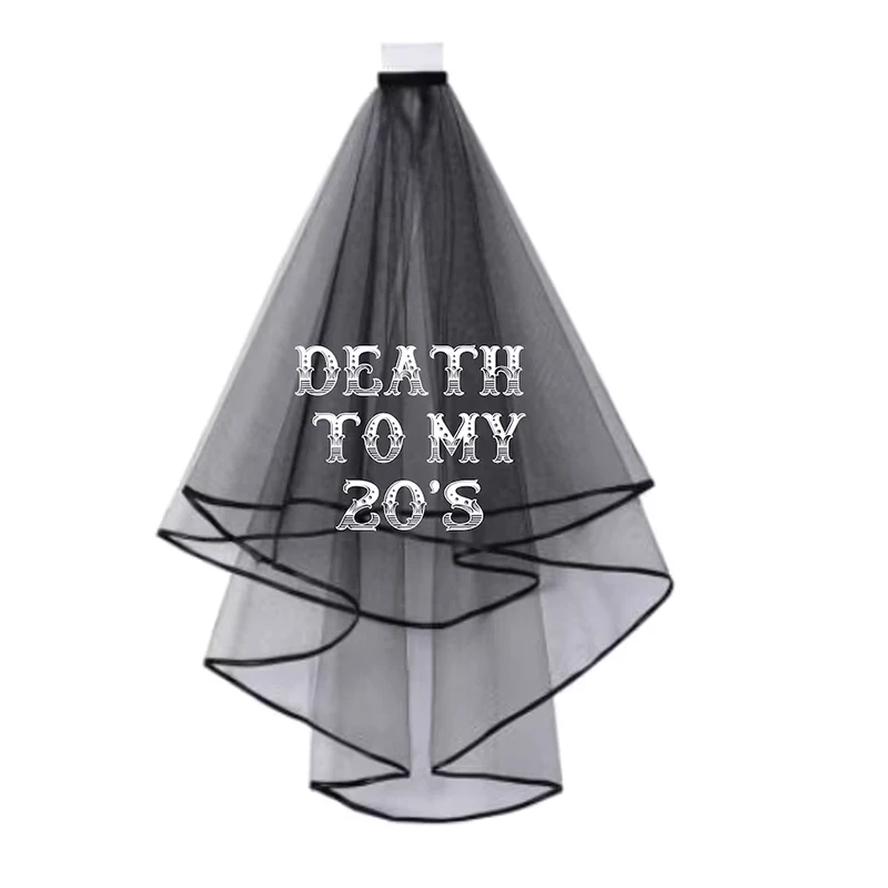 

Черная вуаль RIP Twenty HGDTFF