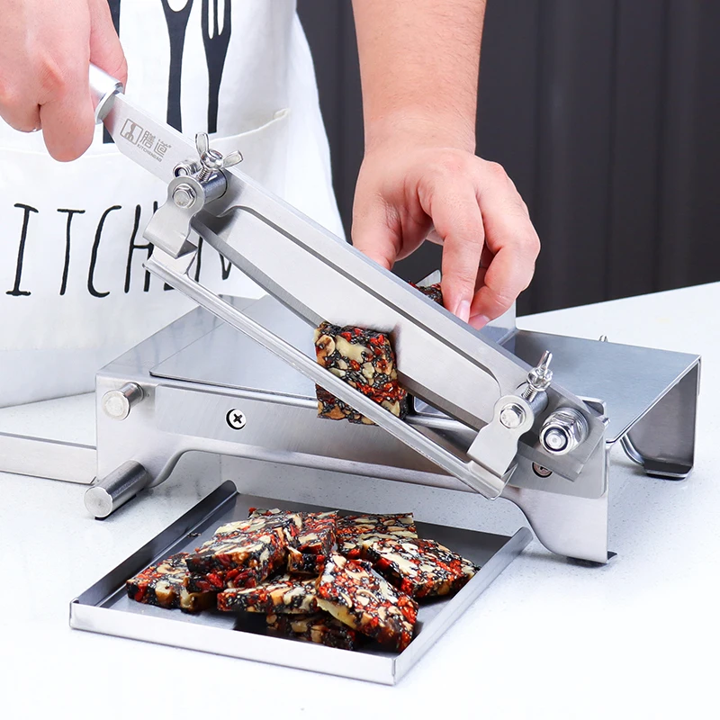 

Household Meat Cutter Kitchen Food Slicer Multifunctional Stainless Steel Candy Pastries Vegetable Cutting Machine