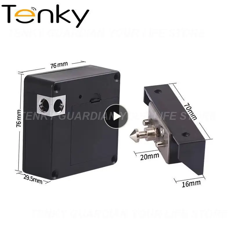 

1~5PCS Sensor Tt Lock Id Card Keyless Drawer Lock For Drawer Wardrobe Hardware Smart Wood Door Lock App Unlock