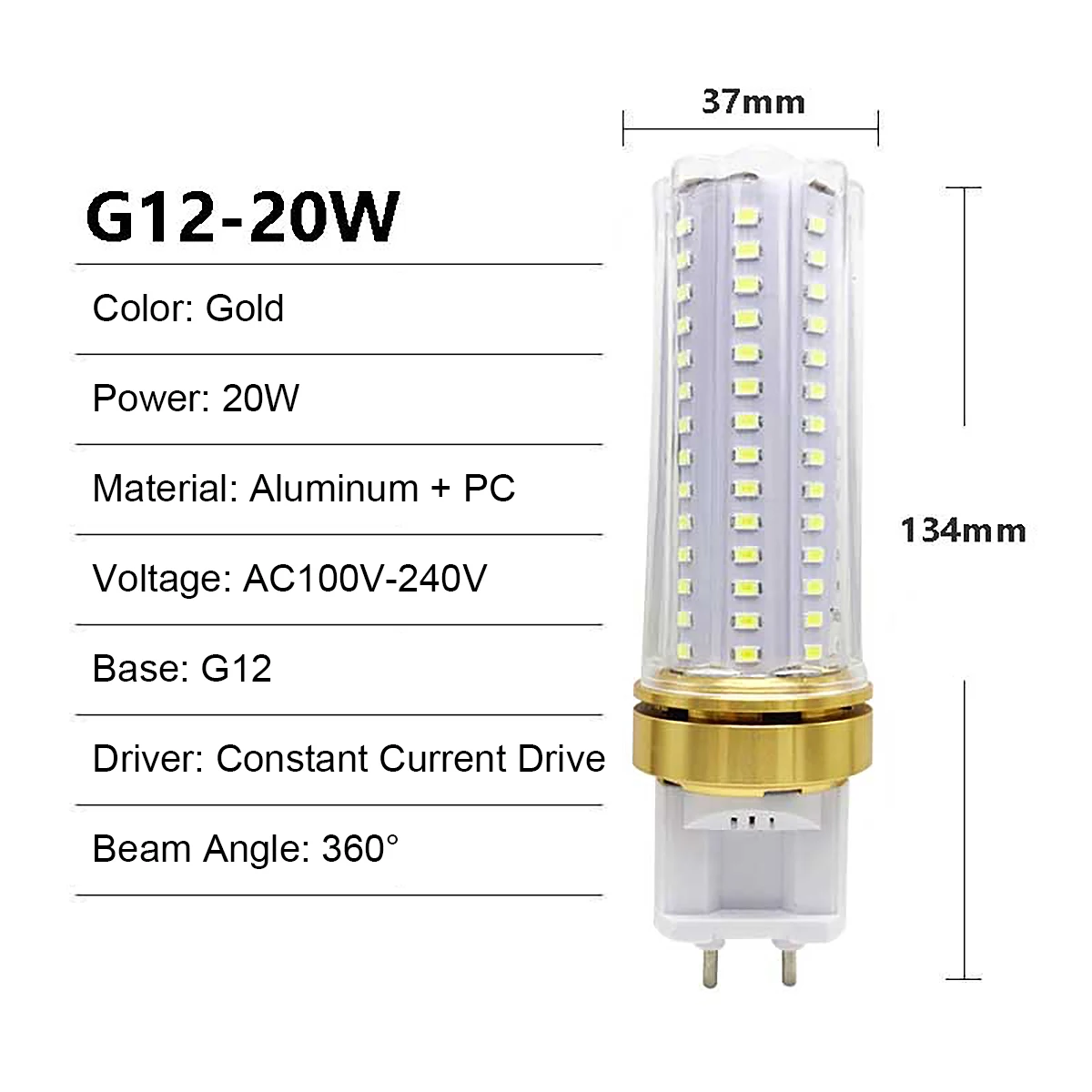 

Aoyuansea LED кукурузные лампы 10W 20W 5 шт.