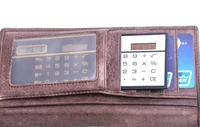 power pocket calculator novelty small travel compact wholesale slim credit card cheap solar