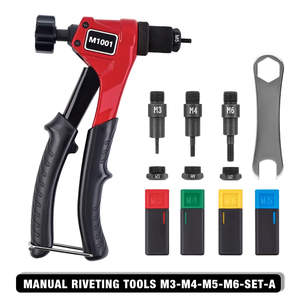 

TEMPS DETIR Ручной заклепочник для гаек M3 M4 M5 M6