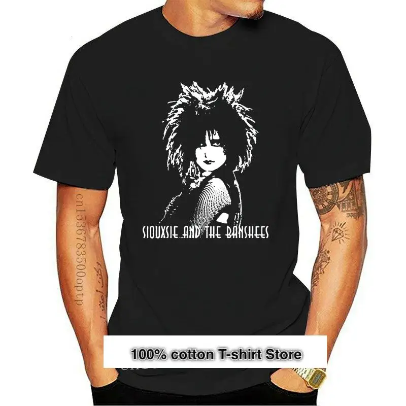 

Camiseta de Siouxsie y The Banshees, camiseta Retro de Music Punk de los 80