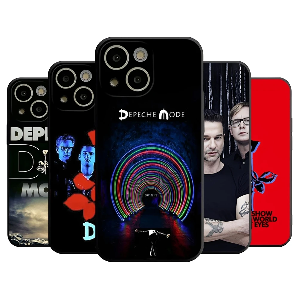 Чехол для телефона Depeches Modes 14 Pro Max Apple Iphone 16 15 Po 12 Mini 11 13 Xr X Xs 8 7 Plus задняя крышка