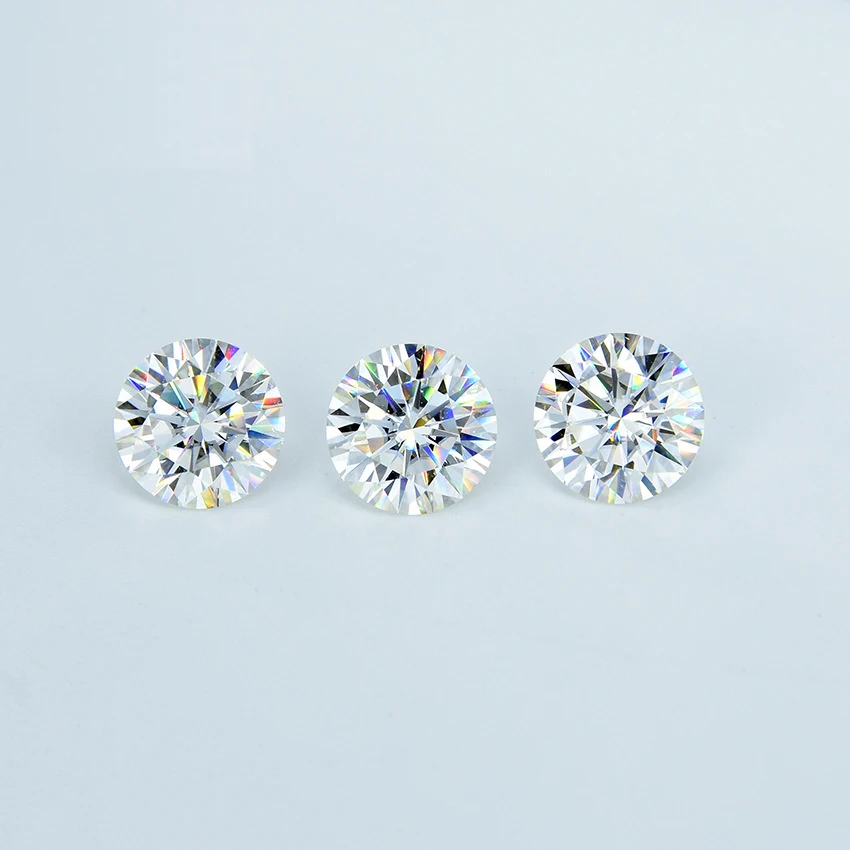 Свободный бриллиант 6 5 карат мм с бриллиантовой огранкой VVS1 кольцо браслет