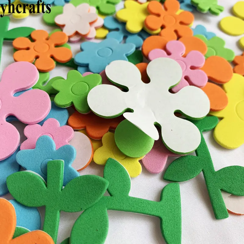 1 пакетов/лот. Пенопластовые цветочные горшки пенопластовые наклейки Ранние