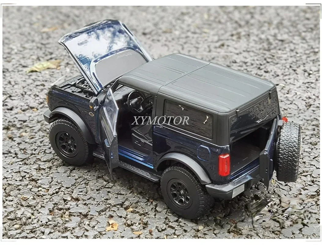 Модели автомобилей Maisto 1/18 для Ford Bronco Badlands 2021 детские игрушки мальчиков и девочек