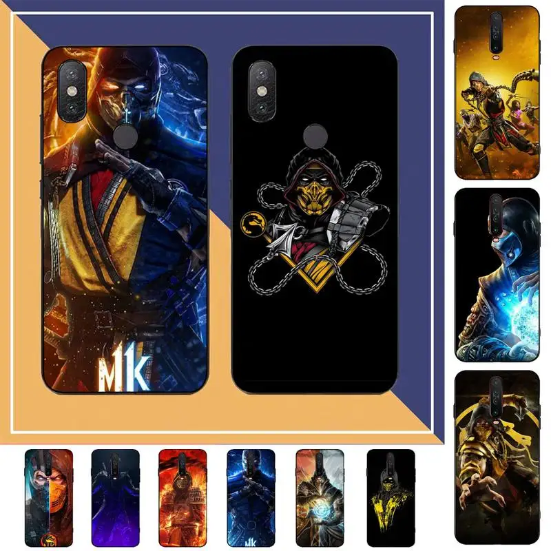 

Mortal Kombat Phone Case for Redmi Note 8 7 9 4 6 pro max T X 5A 3 10 lite pro
