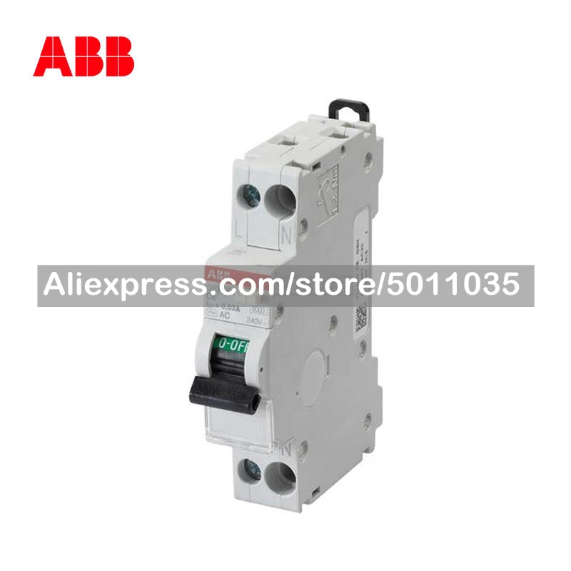 

10134851 ABB GSN201 single-modulus electronic residual current operated circuit breaker; GSN201 C10 AC30