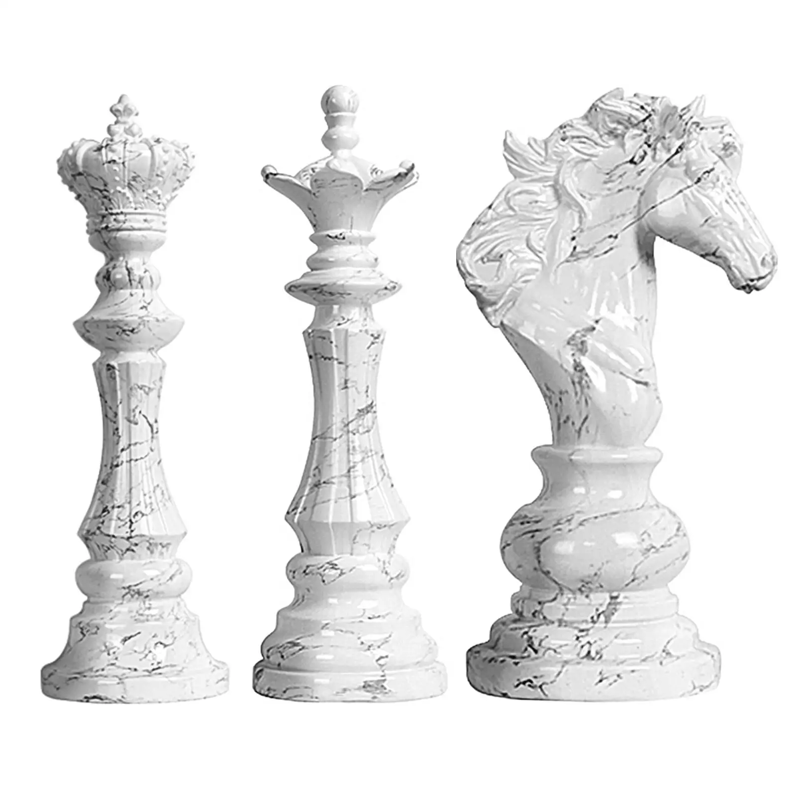 

Шахматные фигурки в скандинавском стиле, статуэтка, Международная Шахматная Фигурка для стола