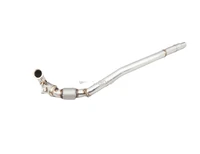 exhaust header with catalytic converter exhaust downpipe for golf 7r 7 5r