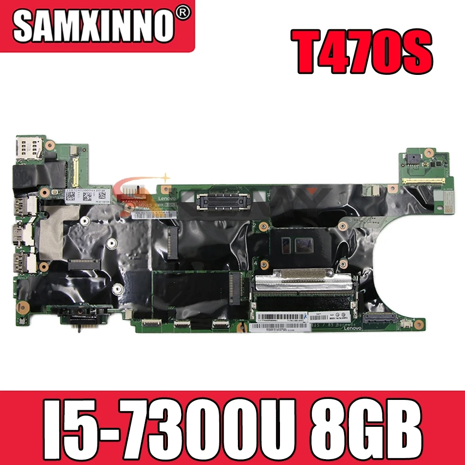 

Материнская плата для ноутбука LENOVO Thinkpad T470S I5-7300U 8GB SR340, материнская плата 01ER064