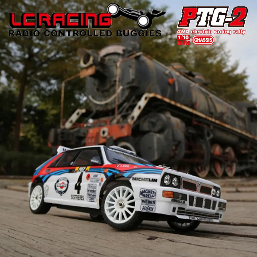 

LC RACING 1/10 PTG-2 Electric 4WD Model Lancia Rally Car ATR/RTR RC Remote Control Flat Road Sports Car Off-Road Vehicle