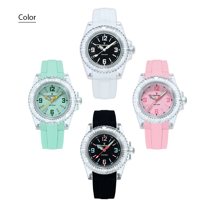 Waterproof Small Watches Women Silicone Girl Cute Wrist Hand Clock Children 2023 New Design Fashion Quartz Wristwatch Ladies
