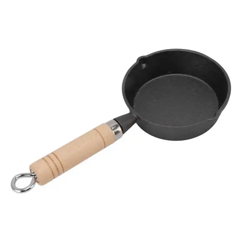 

Омлет, сковорода для жарки, круглая прочная металлическая ручка, широко используемая подогреватель масла для домашней кухни, приготовление пищи, лидер продаж