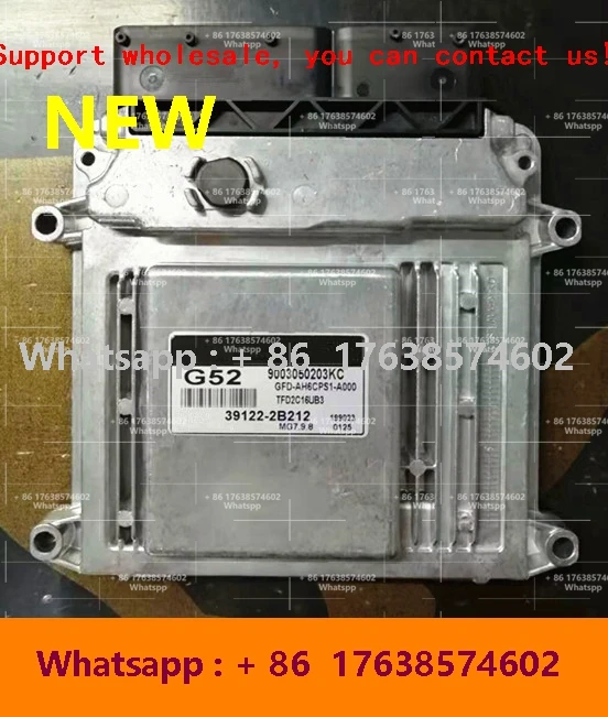 Новый электронный блок управления ECU MG7.9.8 для компьютера Board0 G52 39122-2B212/B236 39124-2B360/B213