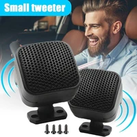 2pcs car tweeter speakers auto horn audio music stereo high pitched speaker speaker 12v dc for car audio speakers for cars