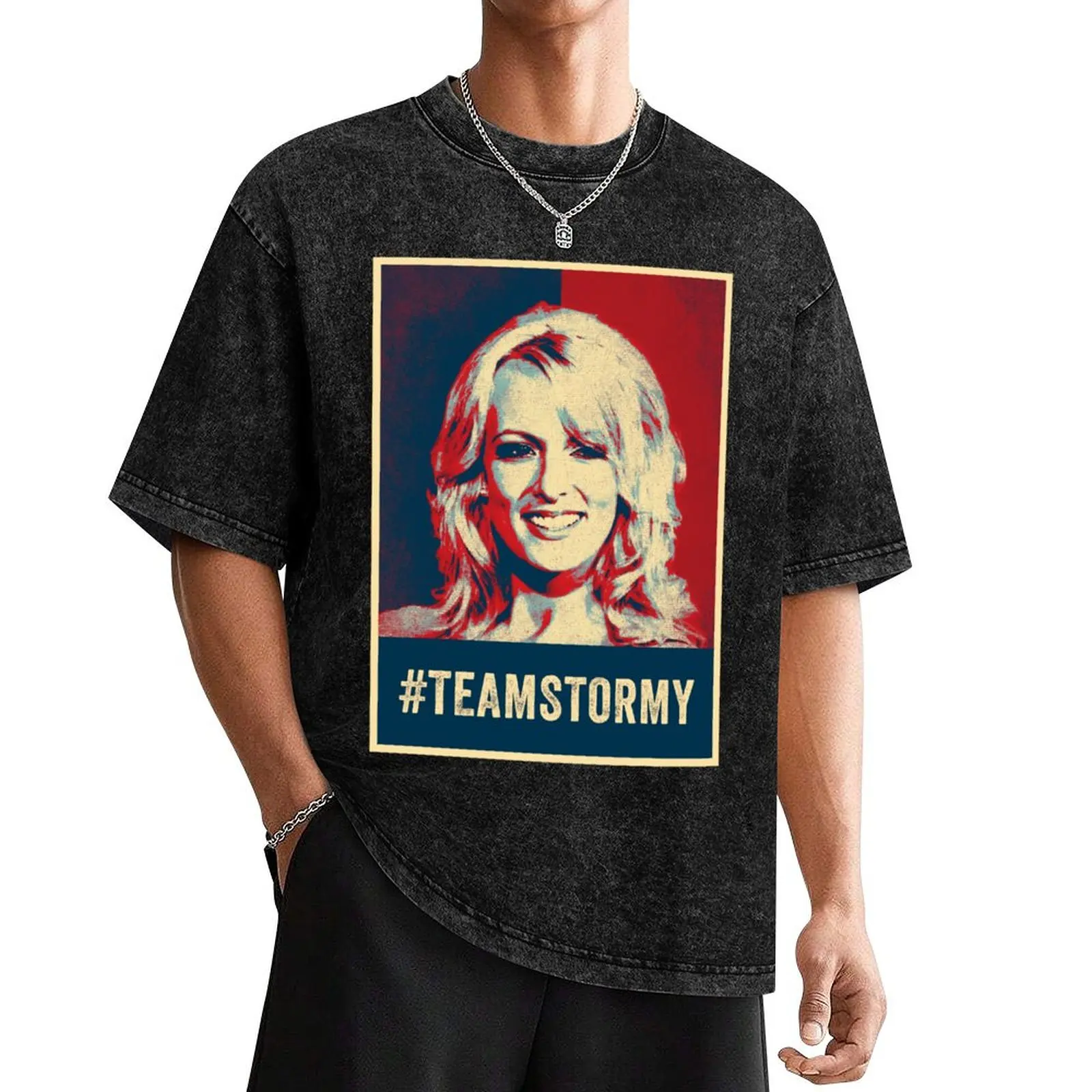 Команда Stormy Daniels винтажная Ретро # TeamStormy футболка аниме рубашки Графические