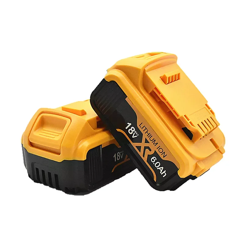 

NEW 2022 New 18V 6.0Ah MAX XR 18650 Battery Power Tool Replacement for DeWalt DCB184 DCB181 DCB182 DCB200 20V 6A 18v Battery Cha