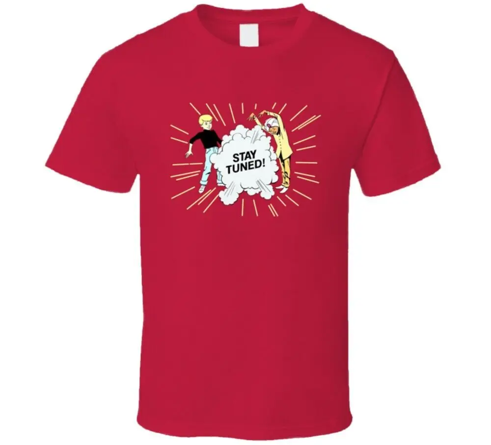 Футболка с героями мультфильмов Stay Tuned Jonny Quest
