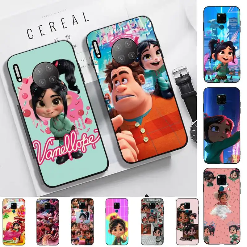 

Disney Princess Vanellope Phone Case for Huawei Mate 20 10 9 40 30 lite pro X Nova 2 3i 7se