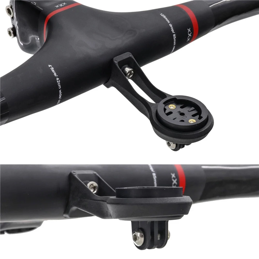 

1x Road Bike Bicycle Computer Odometer Mount For XXx Handlebar For Garmin Bryton Integrated Bend Stop Mount Light Bracket