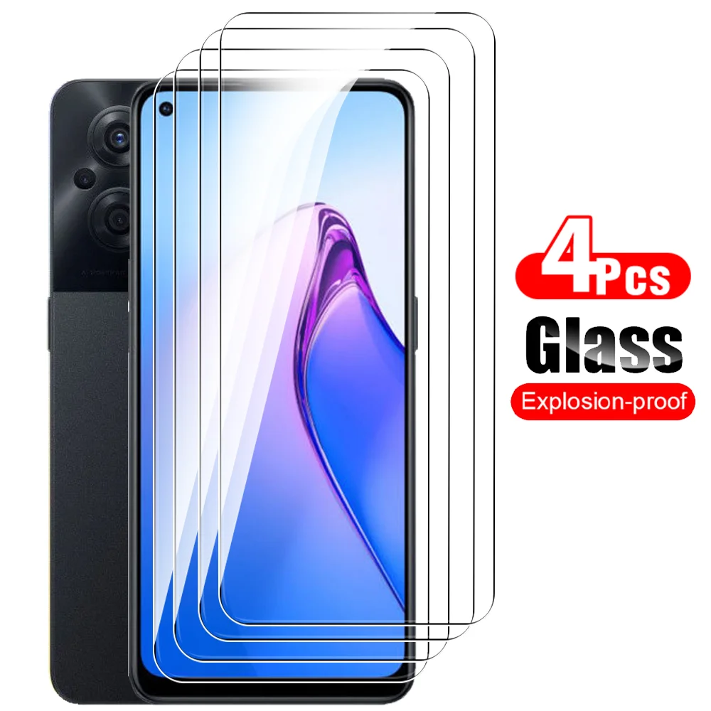 

4 шт. стекло для Oppo Reno8 Pro Plus закаленное стекло Reno7 Z Reno6 Lite Reno5 F Reno4 Reno 7 8 6 5 Reno7Z Reno8z защита для экрана