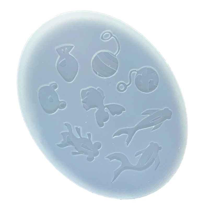 Силиконовая форма для изготовления ювелирных изделий ручной работы в виде