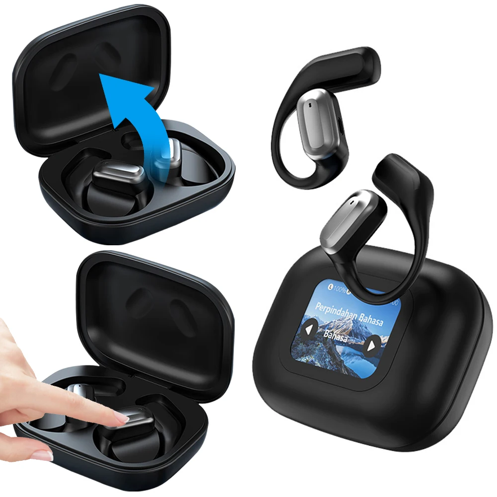 Водонепроницаемые спортивные наушники OWS с сенсорным экраном Bluetooth-совместимые