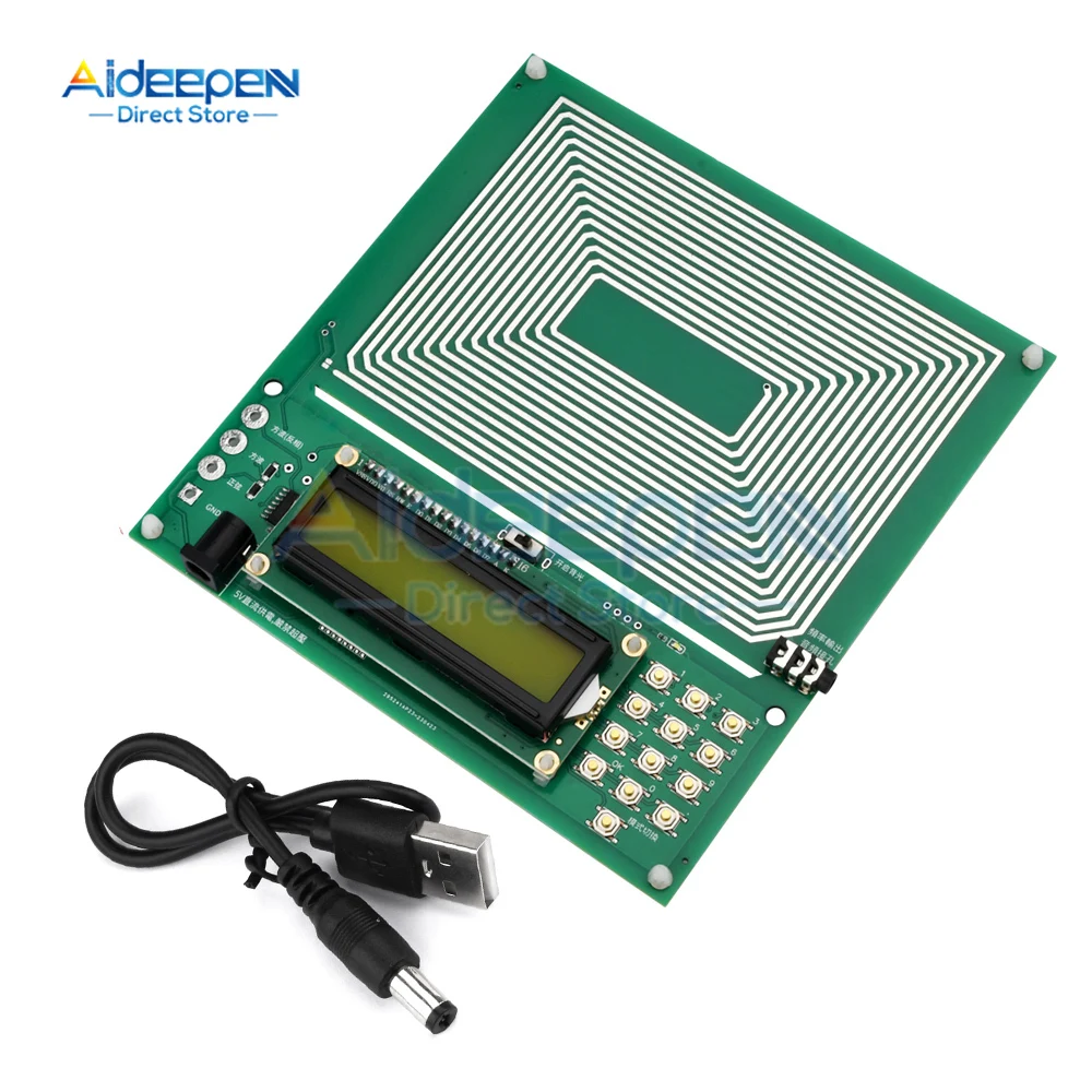 

Регулируемый постоянный ток 5 В 0,01 Гц ~ 30000 Гц 7,83 Гц резонанс Шумана сверхнизкочастотный генератор импульсных волн аудио резонатор синусоидальная волна