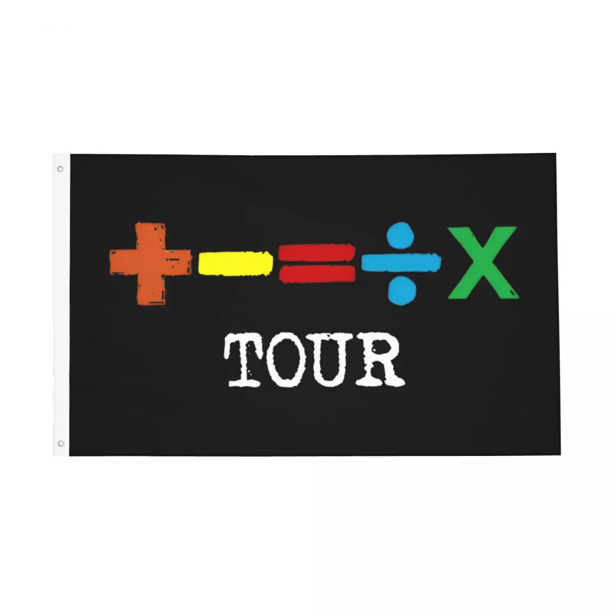 The математический Тур Ed Sheerans музыкальный флаг искусственное украшение из