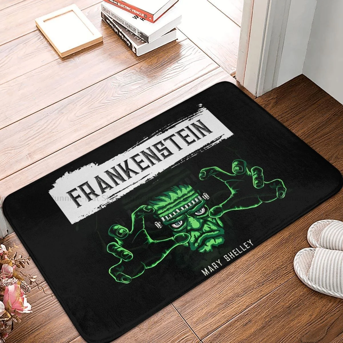 Ужасная пленка Frankenstein, коврик для ванной, Мэри Шелли, Придверный коврик, кухонный ковер, уличный ковер, домашний декор