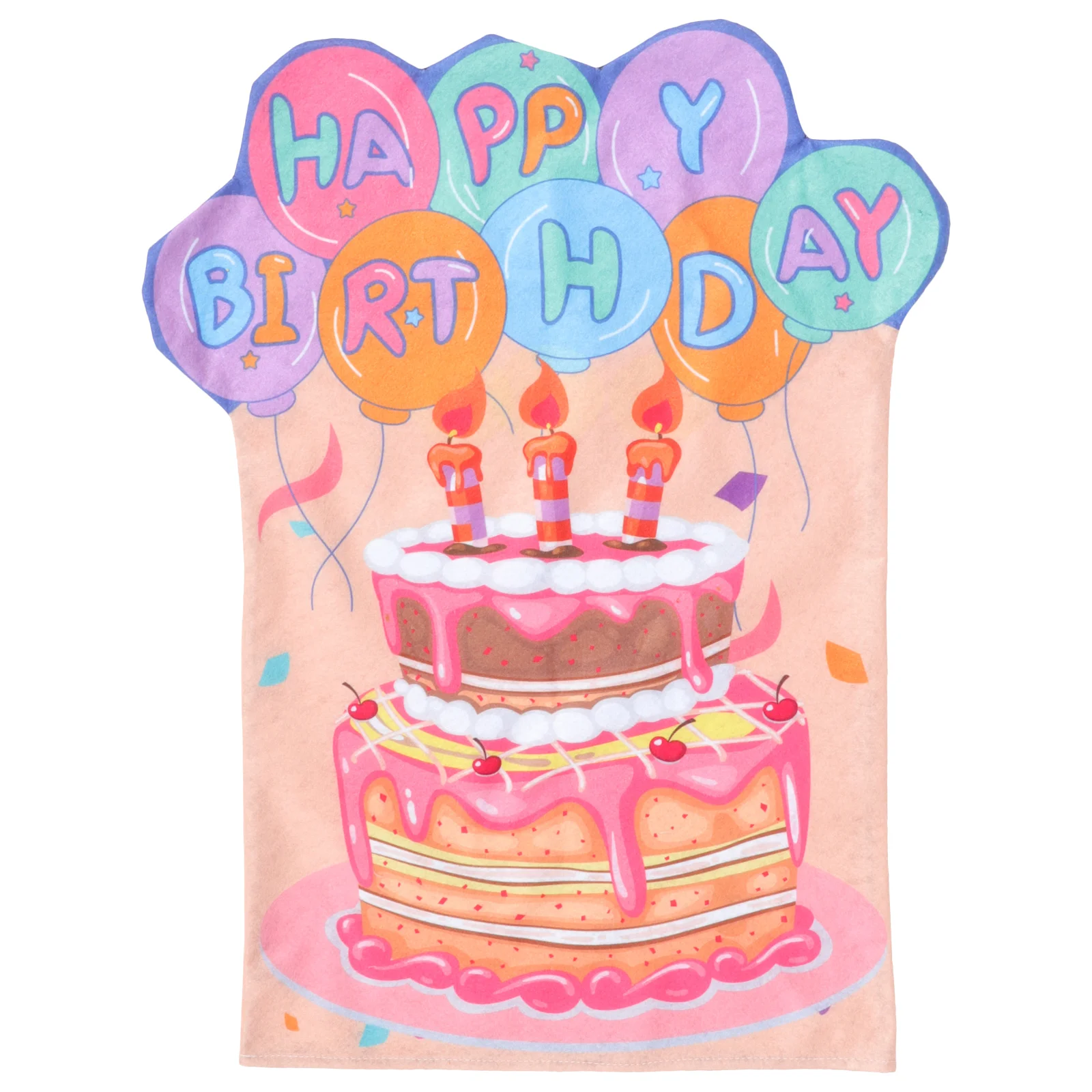 

Chair Cover Decorative Cover Chair Seat Cover Birthday Decoration Happy Props Classroom Children Fabric Kids Office Props