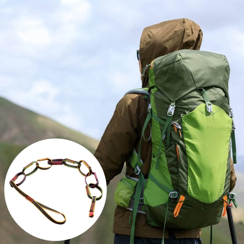 Наружная альпинистская цепь формовочные кольца стропы цепная веревка