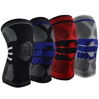sports knee pads silicone spring support basketball knee pads cycling mountaineering running fitness outdoor protective gear