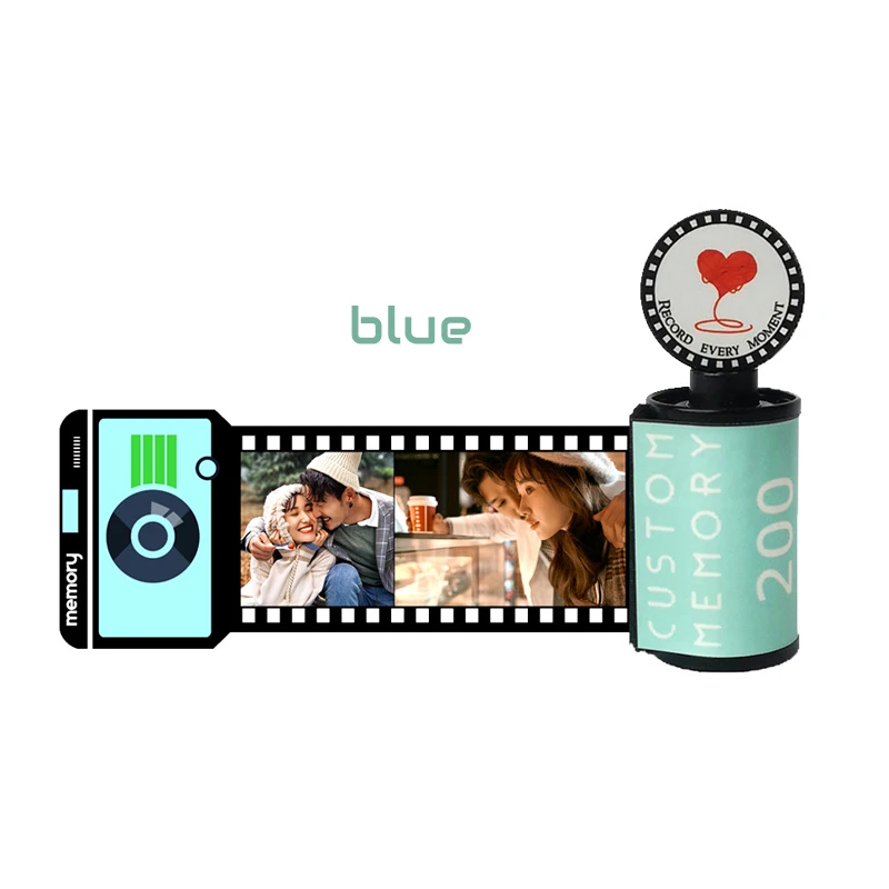 Custom Text Picture Keychain DIY Custom Memory Gift for Boyfriend Girlfriend and Family Unique Movie Album Surprise