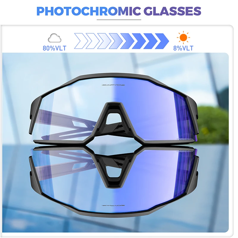 

Red Photochromic Cycling Sunglasses for Men Outdoor UV400 Protection Eyepieces Sport Bike Eyewear Women Glasses Bicycle Goggles