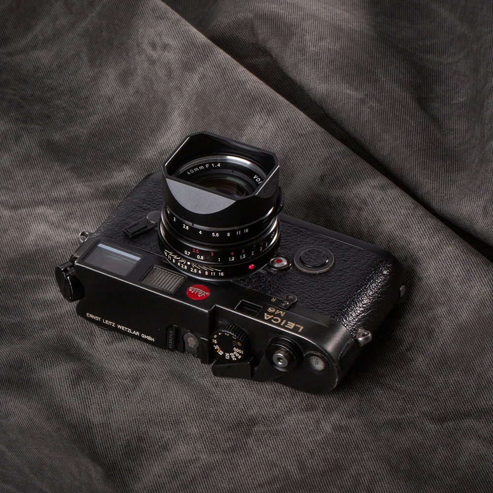 Легкая квадратная металлическая бленда для Voigtlander 35 мм F1.4 для VM 40 1.4 50 1.5 для Leica 35F2aa, бленда с крышкой (art.: 3920cfd962cff) - 3920cfd962cff