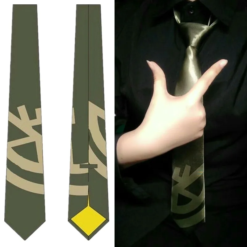 

Anime Super Danganronpa 2 Dangan Ronpa Hinata Hajime Cosplay Costume Tie