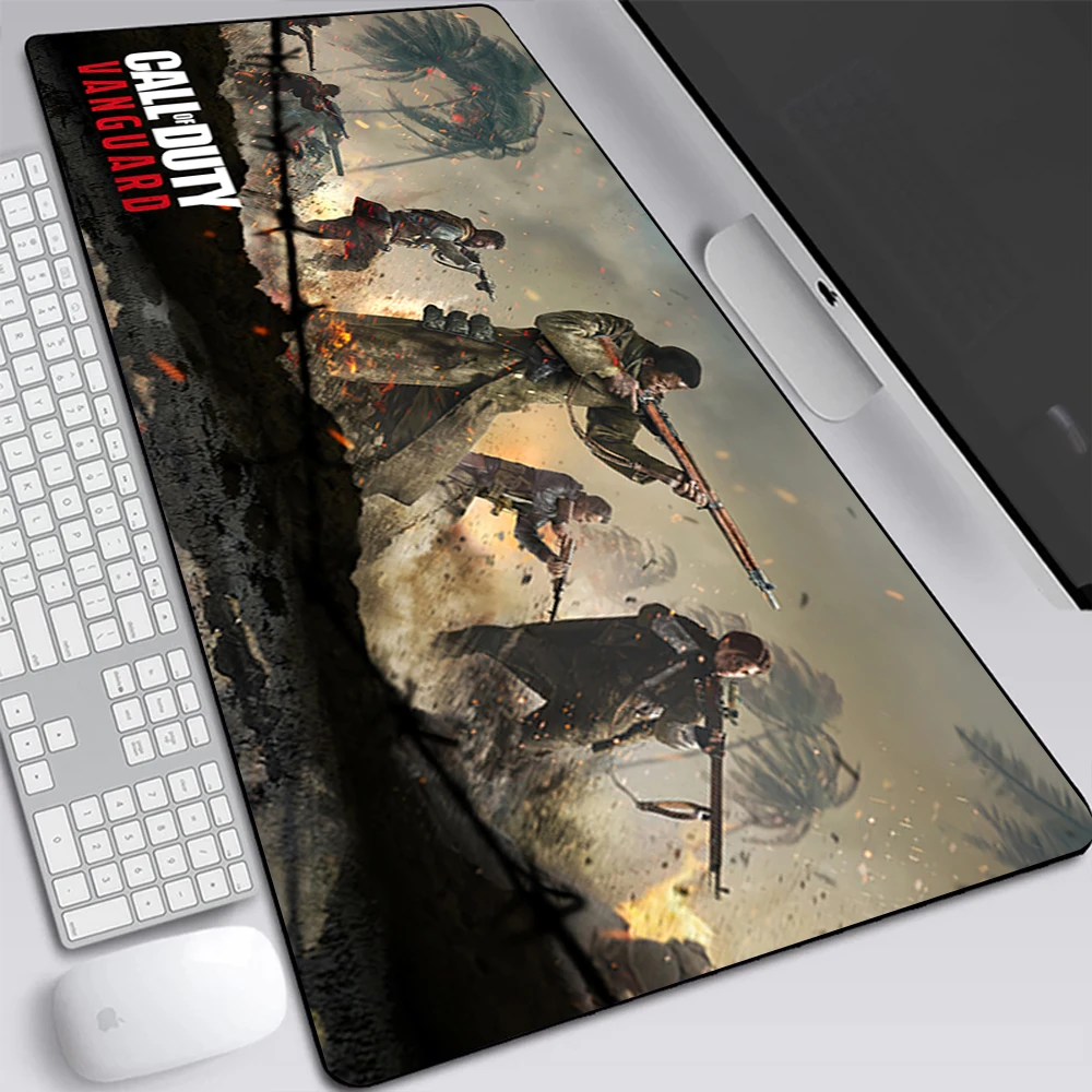 

Большой игровой коврик для мыши Call of Duty Vanguard, компьютерный коврик для мыши для ноутбука, коврик для клавиатуры, Настольный коврик для ПК, гей...