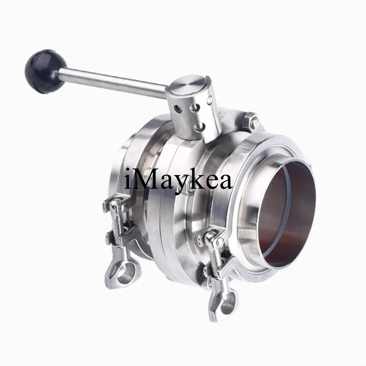 Набор санитарных клапанов-бабочек из нержавеющей стали 1/4 2-304 дюйма тройной зажим