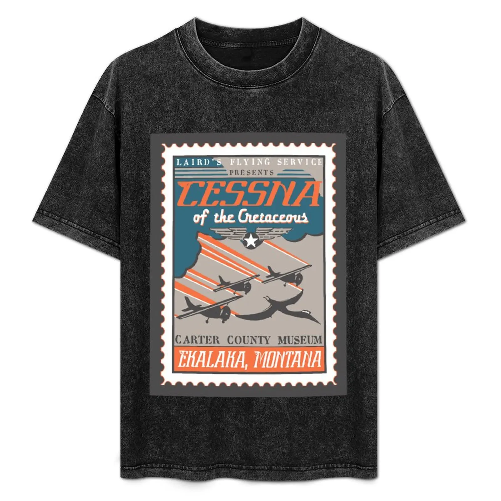 Футболка Cessna of the Cretaceous одежда в стиле хиппи эстетическая толстовки мужские