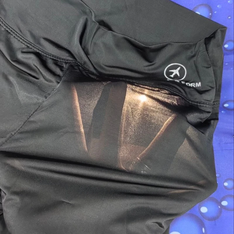 2024 женские летние узкие брюки-юбка 3/4 антибликовые тонкие стильные дышащие