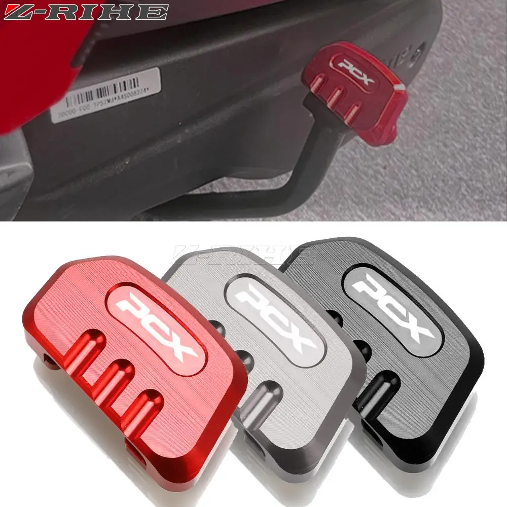 

Motorcycle Kickstand Side Stand Extension Enlarger Pad auxiliary Bracket For Honda ADV150 PCX125 PCX150 PCX160 2020-2022 2023