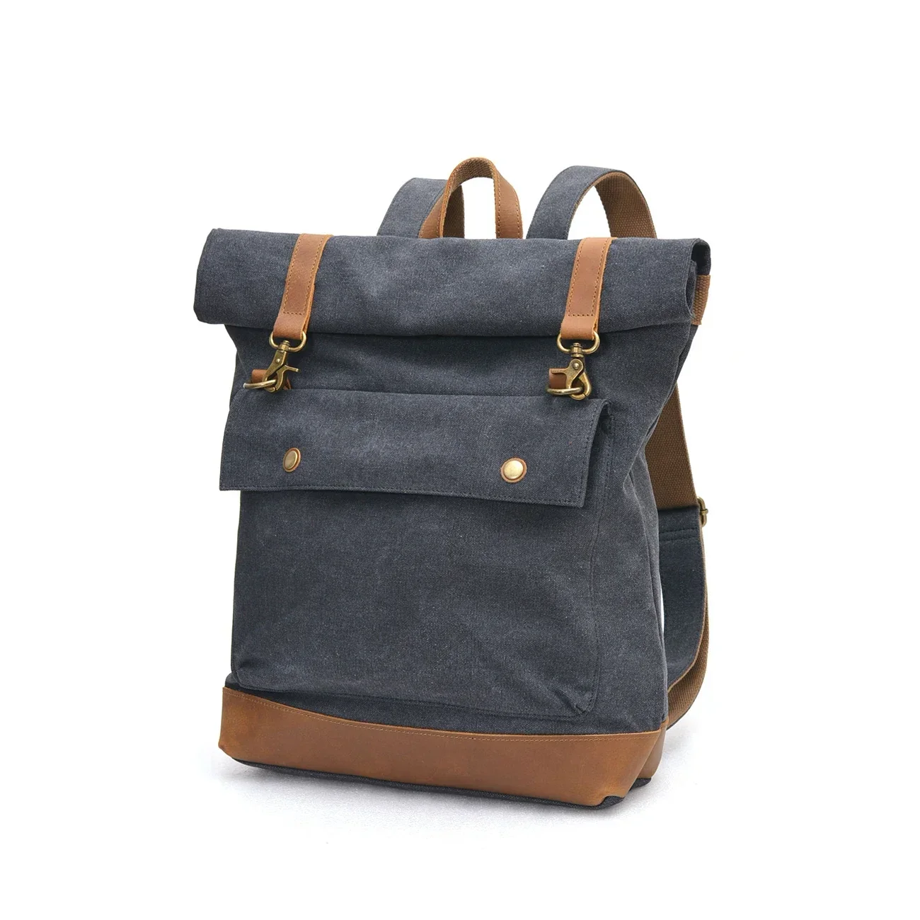 Повседневный холщовый рюкзак большой вместимости подходящий для путешествий