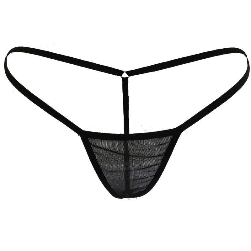 

sexy lingerie femme underwear women panties ropa interior femenina tanga thong Solid color Netting transparent String Traceless