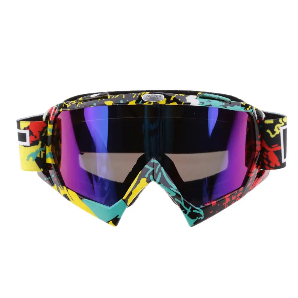 

Motorcycle Motocross Dirt Bike ATV Racing Goggles Ski Snowboard Snowmobile Glasses Windproof Dustproof Eyewear