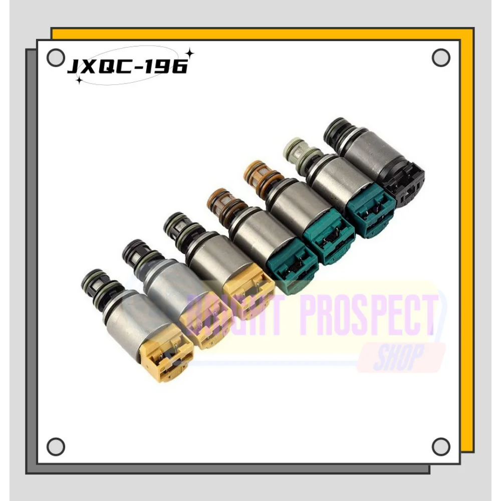 

For BMW X3 X5 Audi A6 A8 Q7 Hyundai Aston Martin 6HP19 6HP26 6HP32 6HP21 6HP28 6HP34 7pcs/set Transmission Solenoid Valve Kit